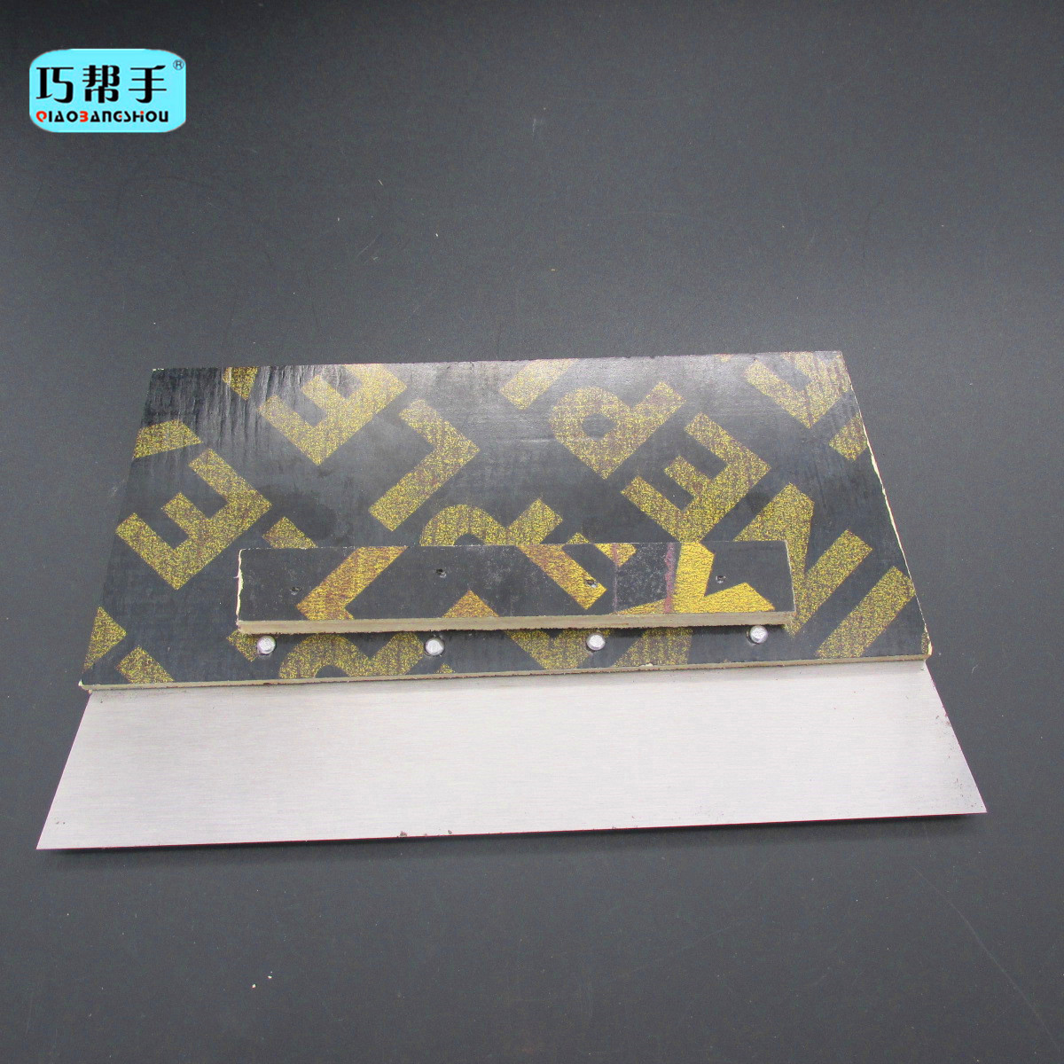 批发多层胶合板涂料木头刮板带木扣片刮大白装饰抹