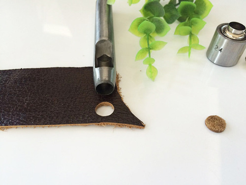 DIY bump rivet hole opener hole punch round punch tool punch small round punch belt punch hole