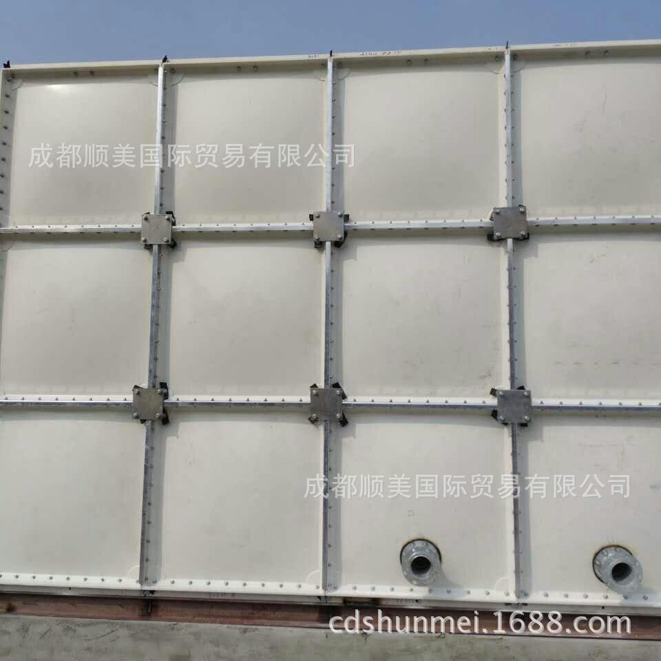 玻璃钢水箱/玻璃钢蓄水池/方形水箱销售安装价格实惠服务好