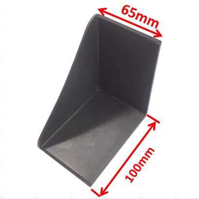 卫浴淋浴房玻璃护角18/50/65mm门窗护套家具护角橱柜塑料单边包角