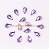 In stock wholesale melon seeds, tither drill tip bottom pear -shaped glass crystal diamond DIY shoe bag jewelry accessories sticker diamond