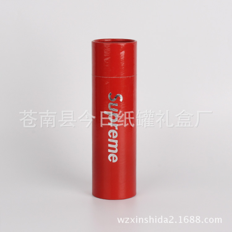 厂家定 做幸运筒T恤纸罐 复合内衣纸筒 圆形包装纸罐 剪发器纸罐