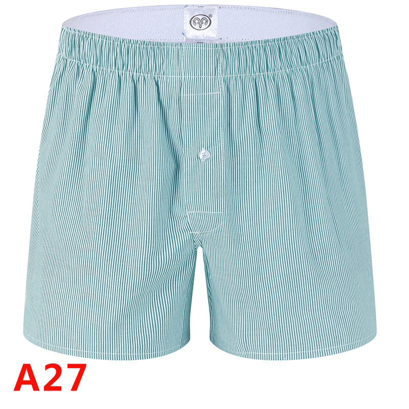 Lin Hengxiang algodón sueltos calzoncillos de los hombres verano casa casual impreso Arro pantalones cortos pantalones de los hombres al por mayor