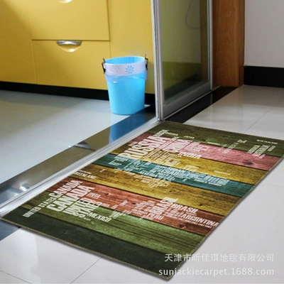 Avtomobil döşəmə paspasları — mat kitchen floor mat bathroom - colorful-world-40x60-cm