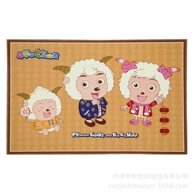 Avtomobil döşəmə paspasları — mat carpet LOGO floor mat - sanyangkaitai-40x60-cm