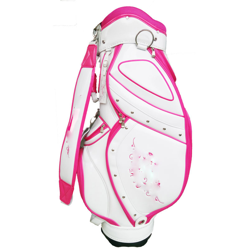 Venta caliente transfronteriza bolsa de aire bolsa de golf de plástico ligero asiático bolsa de bola de Gilf