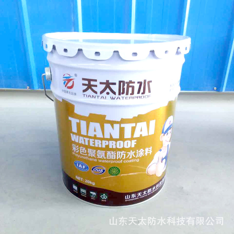 热销单组份聚氨酯防水涂料 油性防水涂料 高弹性屋顶防水材料