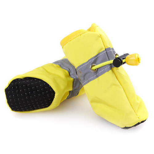 Dog shoes Teddy Pomeranian VIP Bichon Frize soft-soled dog foot covers waterproof pet shoes autumn and winter rain boots boots