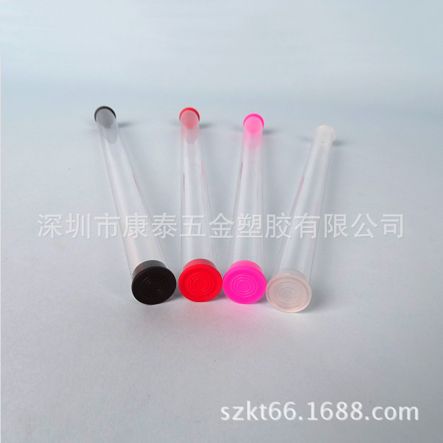 厂家供应pvc透明管 PC挤出管 化妆刷用具包装