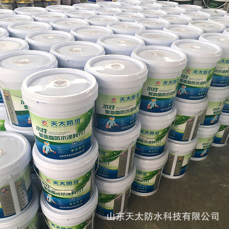 厂家热推 单组份水性聚氨酯防水涂料 可用于卫生间厨房防水防潮