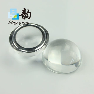 晶韵批发水晶半球白胚5-10厘米彩印内雕logo促销礼品压纸器半球镇