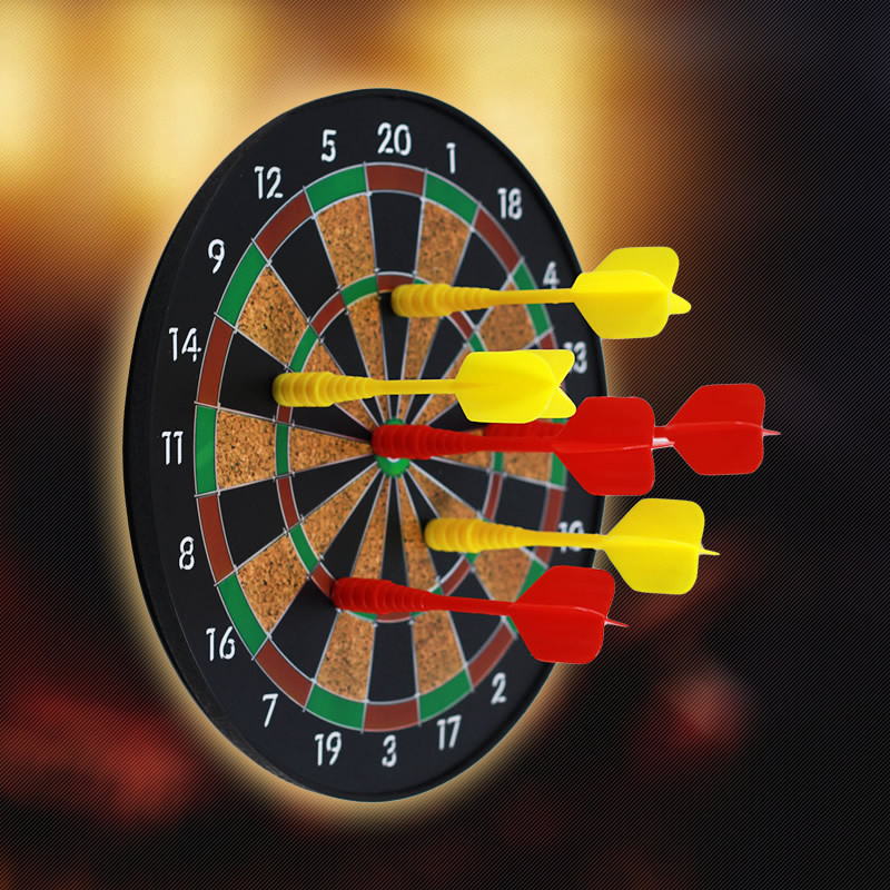 Direct selling Jiezhi dart board set safety magnetic dart set magnet toy parent-child game dart board