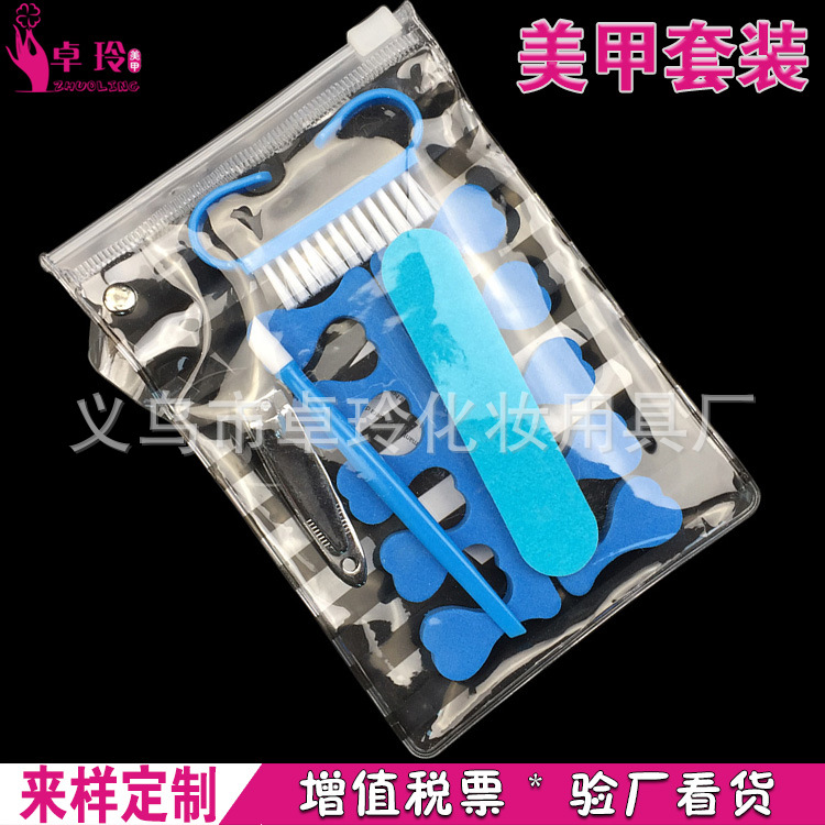 Traje de lima de uñas directo de fábrica esmalte de uñas tira de arena especial esmalte de uñas CONJUNTO DE 5 piezas de pulido y pulido