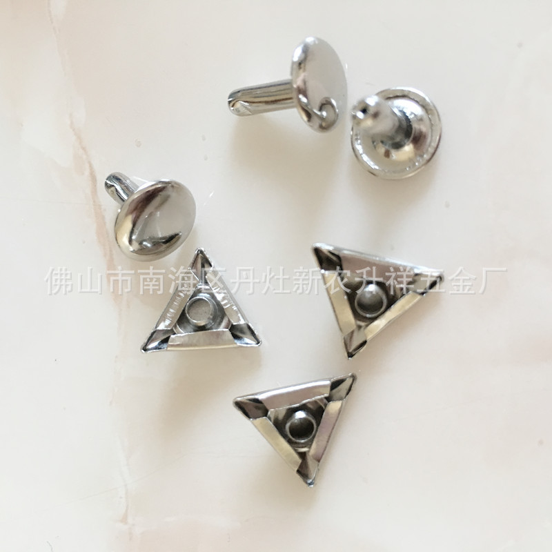 平面五角星撞钉 梯形钉 圆形铆钉 形状规格齐全 量大价更优