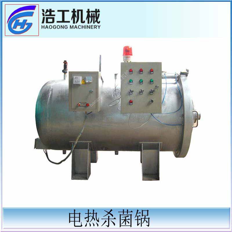 电加热杀菌锅 肉制品杀菌锅 热水式杀菌锅 工作原理熟食