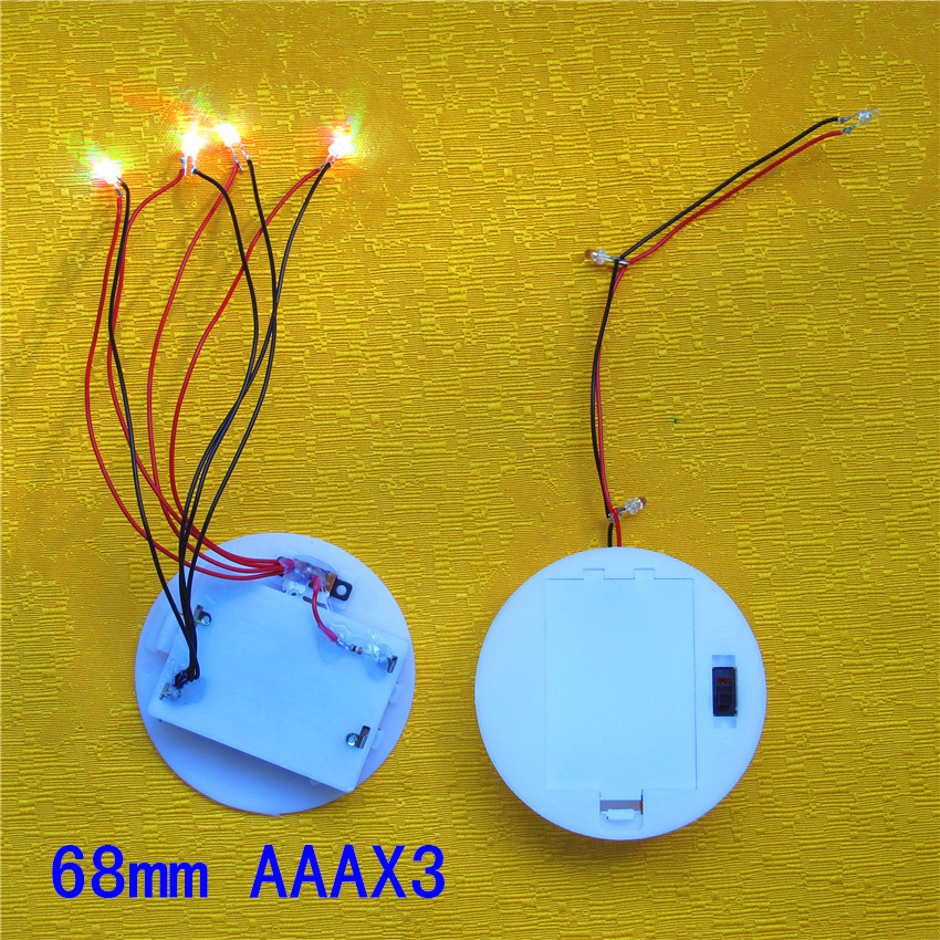 68mm三节7号电池盒 AAA电池盒 4.5V电池盒