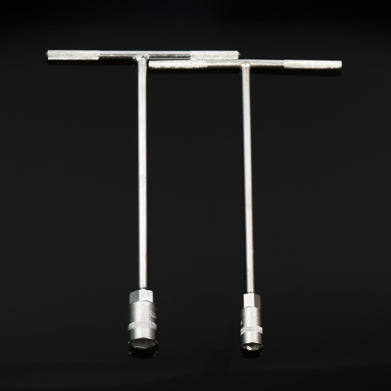 Llave de grado industrial Herramienta de mano de tipo T Llave hexagonal externa Llave de enchufe alargada en forma de T Venta de llaves de enchufe