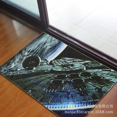 LOGO floor mat, Avtomobil döşəmə paspasları - explore-the-universe-40x60-cm