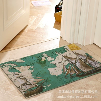 Avtomobil döşəmə paspasları — mat kitchen floor mat bathroom - set-sail-40x60-cm