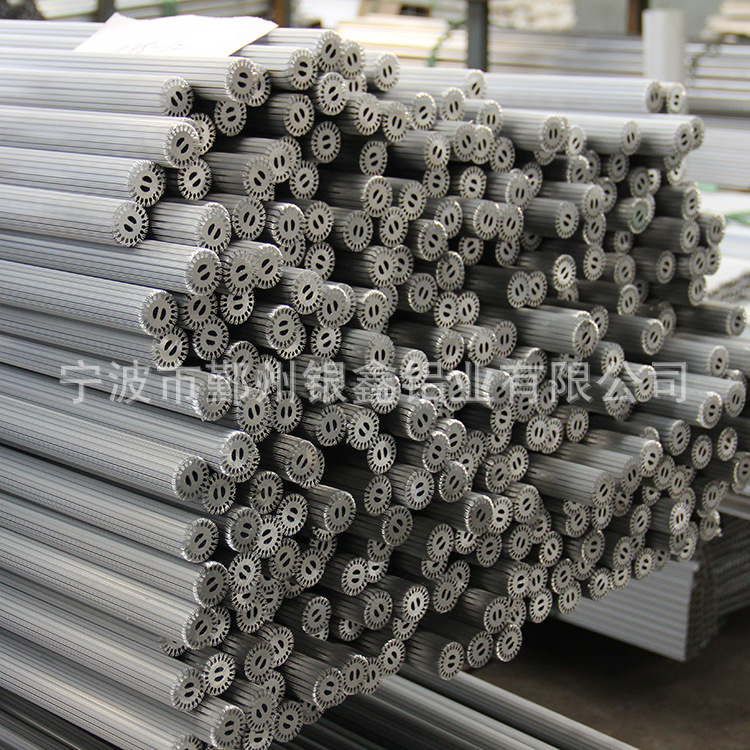 宁波厂家供应各种型号注塑铝管材 工艺品铝合金材