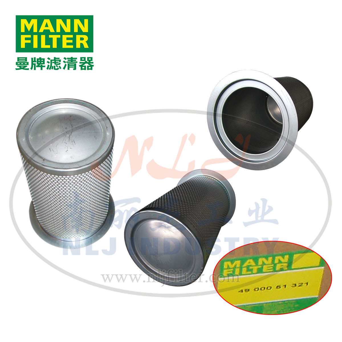 4900051321、4900050321、LE39004x油分芯MANN-FILTER曼牌滤清器