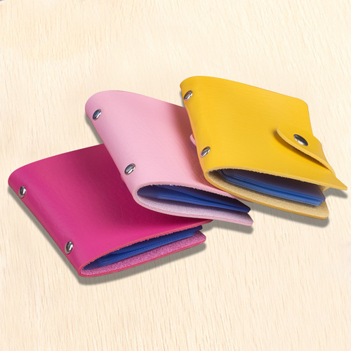Colorful card holder wholesale creative card holder card holder multiple card slots promotional gifts logo bank promotional card holder advertising