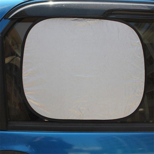Car sunshade, sun-blocking and heat-insulating glass cover, car sun visor, window sunshade, silver-coated side shade—summer essential.