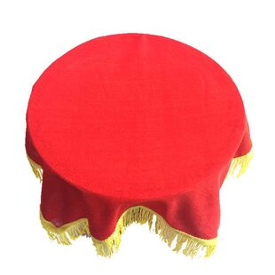 Wholesale opening ribbon cutting props tray cloth, color cutting Flower Ball Packaging cloth tea tray tassel wrapping red cloth