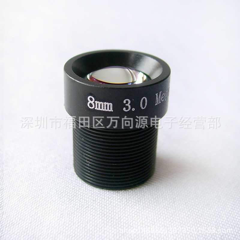 300万高清监控8mm小镜头网络摄像机配件M12*0.5接口1/2.5寸