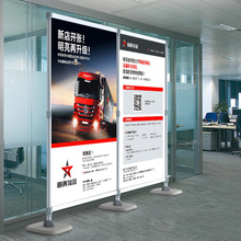 工厂供应广告展览器材3.2米快展架 海报展示背景板批发制订及喷画