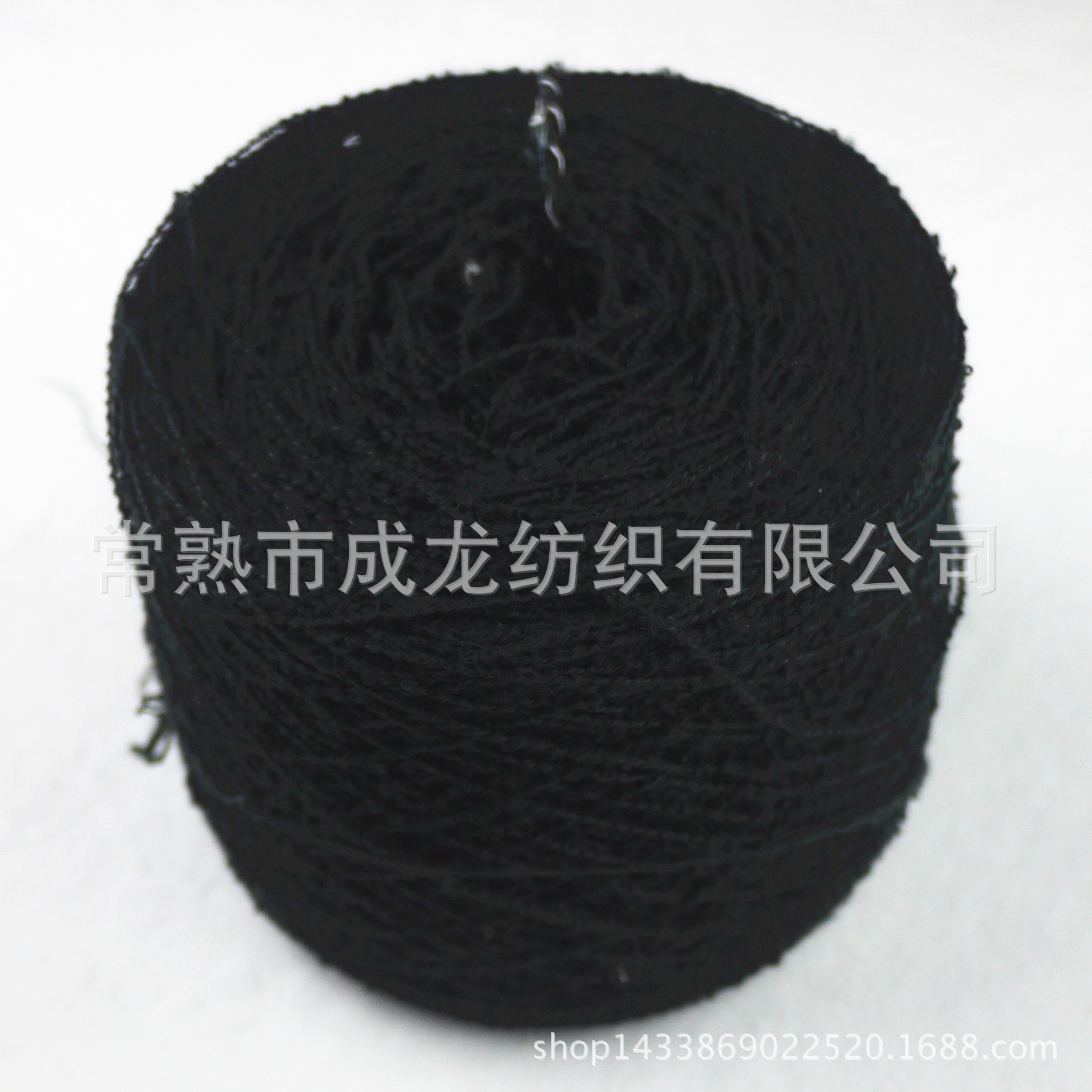 4.9支全腈小圈圈纱花式纱围巾毯子专用纱 腈纶小圈圈纱