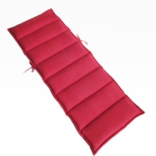 新款厂家沙滩椅垫 单人躺椅绑带垫防晒防泼水户外坐垫 海绵垫