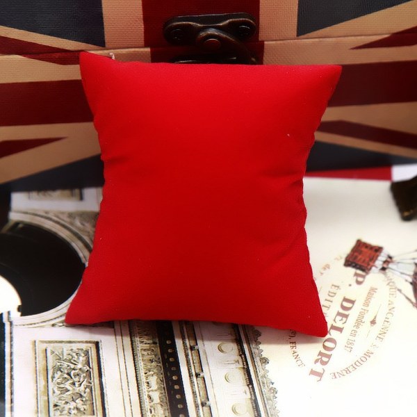 Manufacturer PU leather velvet watch box non -woven small pillow…