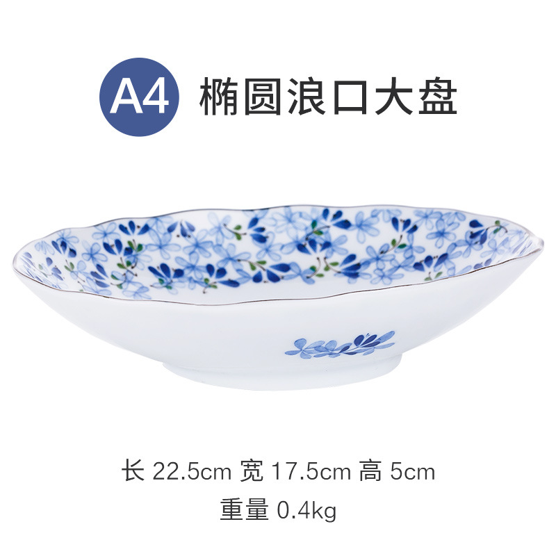 타원형 플레이트