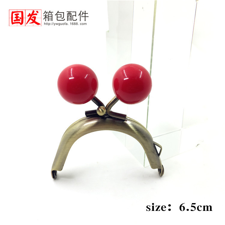 Sin stock: 6,5 cm semidicondón bronce sin orificio cabeza de caramelo de 20 mm 0083 - GT