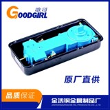 Бесплатная стеклянная дверная дверная гарантия гарантия с двойной скоростью металлической двери деревянные дверные гидравлические наземные источники