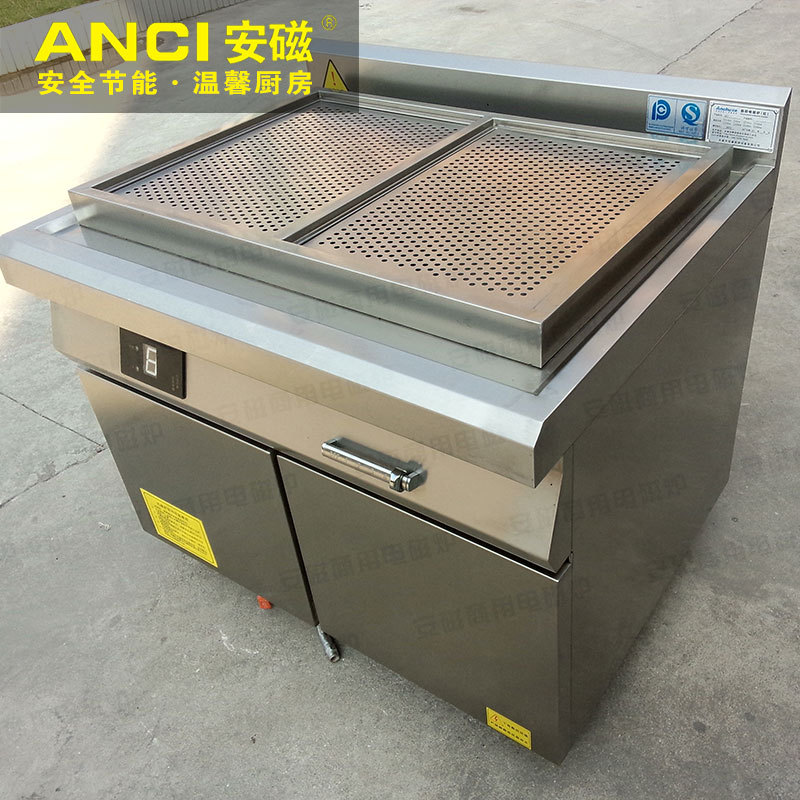 电磁肠粉炉 商用电热布拉肠粉炉 广东肠粉炉 380v布拉电磁肠粉炉