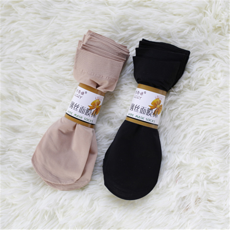 Manufacturer Wholesale Spring and Summer Women's Steel Wire Mask Socks, Wholesale High-Quality Steel Wire Socks That Do Not Snag and Have Good Elasticity