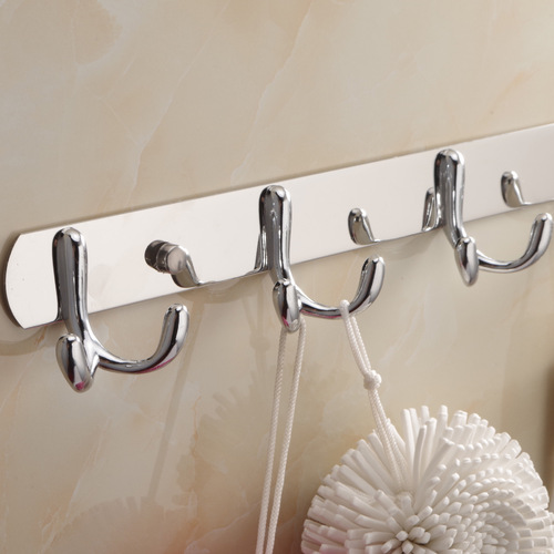 Hanger Hook Rack Hook Stainless Steel Bathroom Kitchen Thickened Clothes Hook Hanger Hook Hardware Towel Hanger Wholesale 
