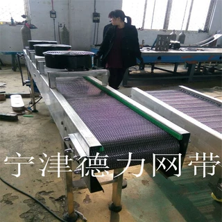 不锈钢网链传送带烘干设备食品级输送网带风冷网带输送机