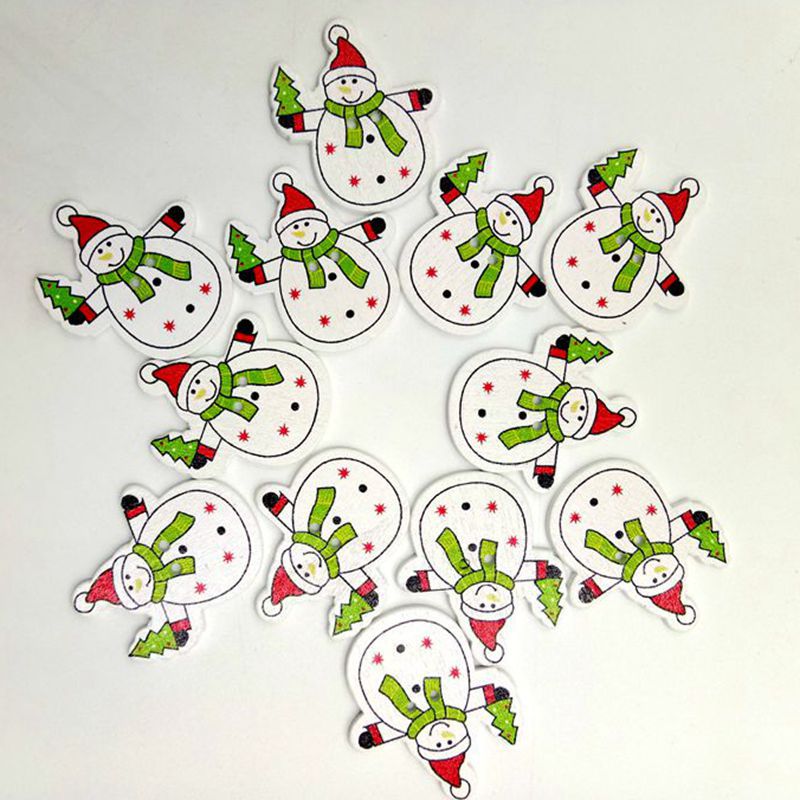 Navidad blanca nueve colores serie de Navidad 100 un paquete