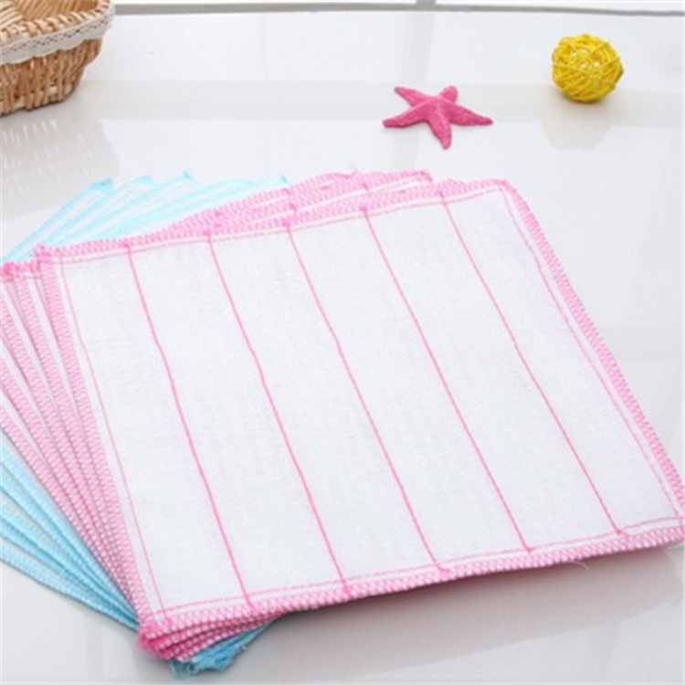 JK dishwashing cloth without oil, bamboo fiber dishwashing towel, bamboo charcoal to oil scouring pad thickened 8 layers 30*30 encryption JK dishwashing cloth without oil, bamboo fiber dishwashing towel, bamboo charcoal to oil scouring pad thickened 8 layers 30*30 encryption
