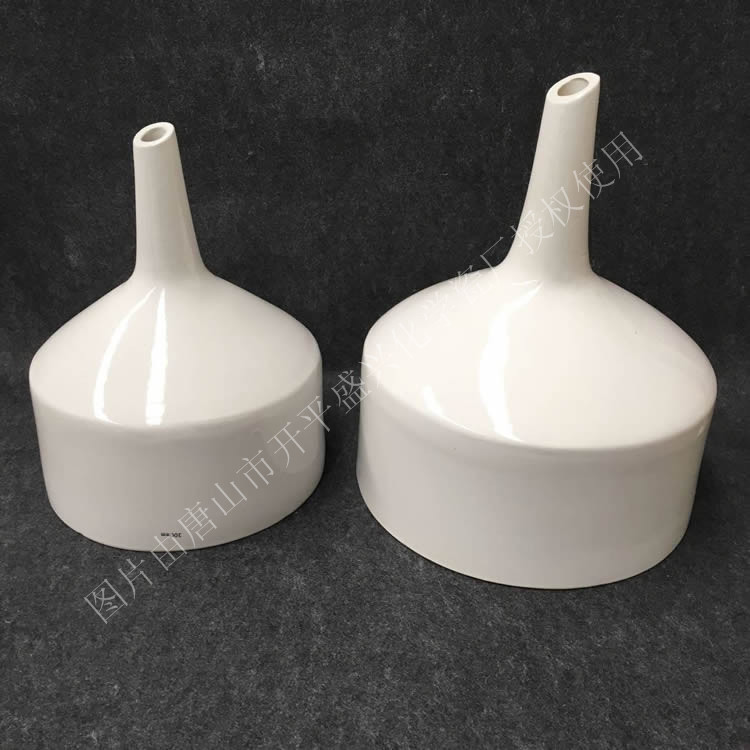 供应陶瓷布氏漏斗 120mm 化学瓷漏斗 耐酸、碱 可抽真空 布氏漏斗