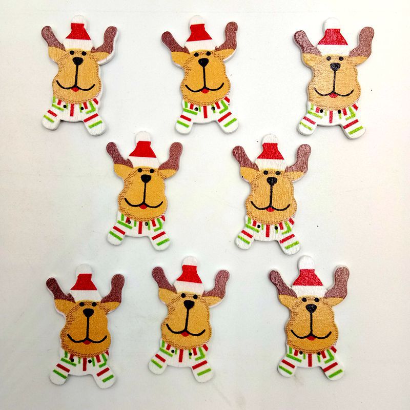 Navidad blanca nueve colores serie de Navidad 100 un paquete