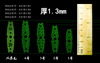 Genuine Polar Old Demon Green Demon Flat Snaps Group No. 1 No. 1 No. 3 Non -Prey Jiuyin Sas True Flat Skin tendon