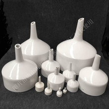 兴易牌理化瓷漏斗 外径80mm 陶瓷布氏漏斗 化学瓷漏斗