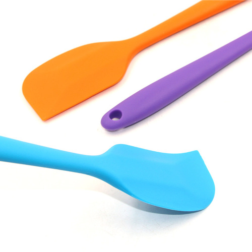 Baking tool food-grade silicone cream spatula silicone spatula one-piece spatula large all-inclusive spatula