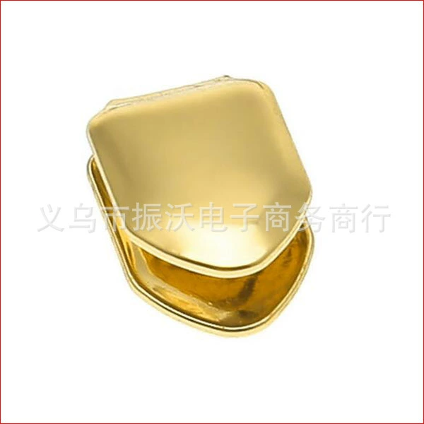 Прямые продажи с фабрики AliExpress Горячие Позолоченные брекеты в стиле хип-хоп с одним зубом зубы grillz прямые продажи с фабрики