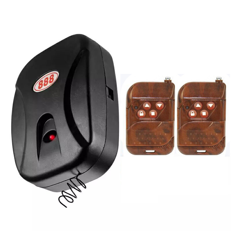 车库卷闸门遥控器外挂链条电机控制器433频率卷门接收器无线控制