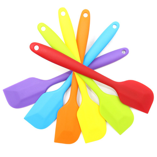 Wholesale Silicone Scraping Spatula Combo Small Heat-Resistant Butter Spatula Kitchen Baking Cake Tool Set